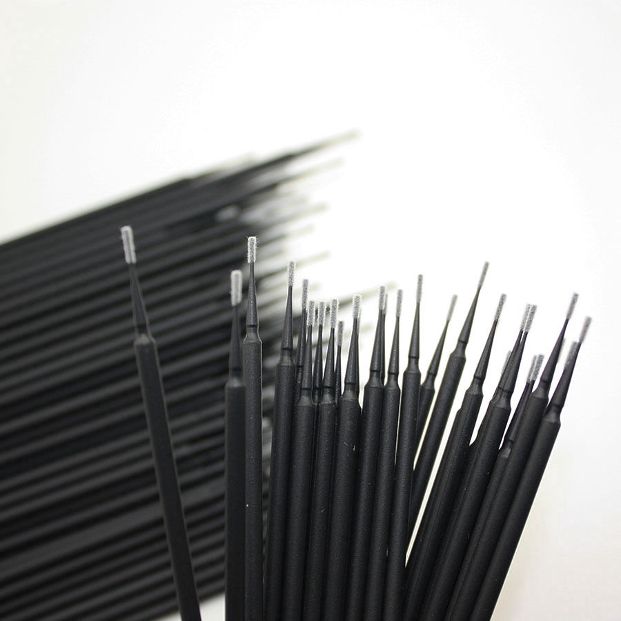 Set 100 cọ nha khoa siêu nhỏ dùng một lần kích thước 1.2mm tiện lợi