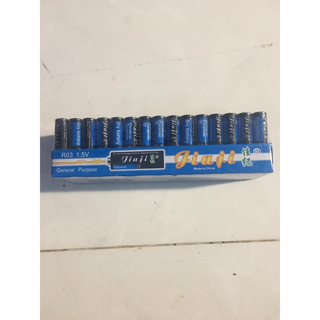 60 viên pin nhí  jiaji AAA ( pin đũa, pin 1,5v)