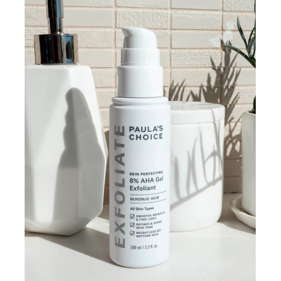 [CÓ TEM CHÍNH HÃNG] Gel loại bỏ tế bào chết Paula's Choice Skin Perfecting 8% AHA Gel Exfoliant