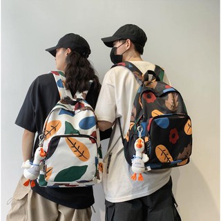 HOT BALO TÚI ULZZANG VẢI DÙ HÌNH HOA LÁ DÀNH CHO HỌC SINH SINH VIÊN COUPLE NAM NỮ KIỂU HÀN MẪU MỚI XMY0225262