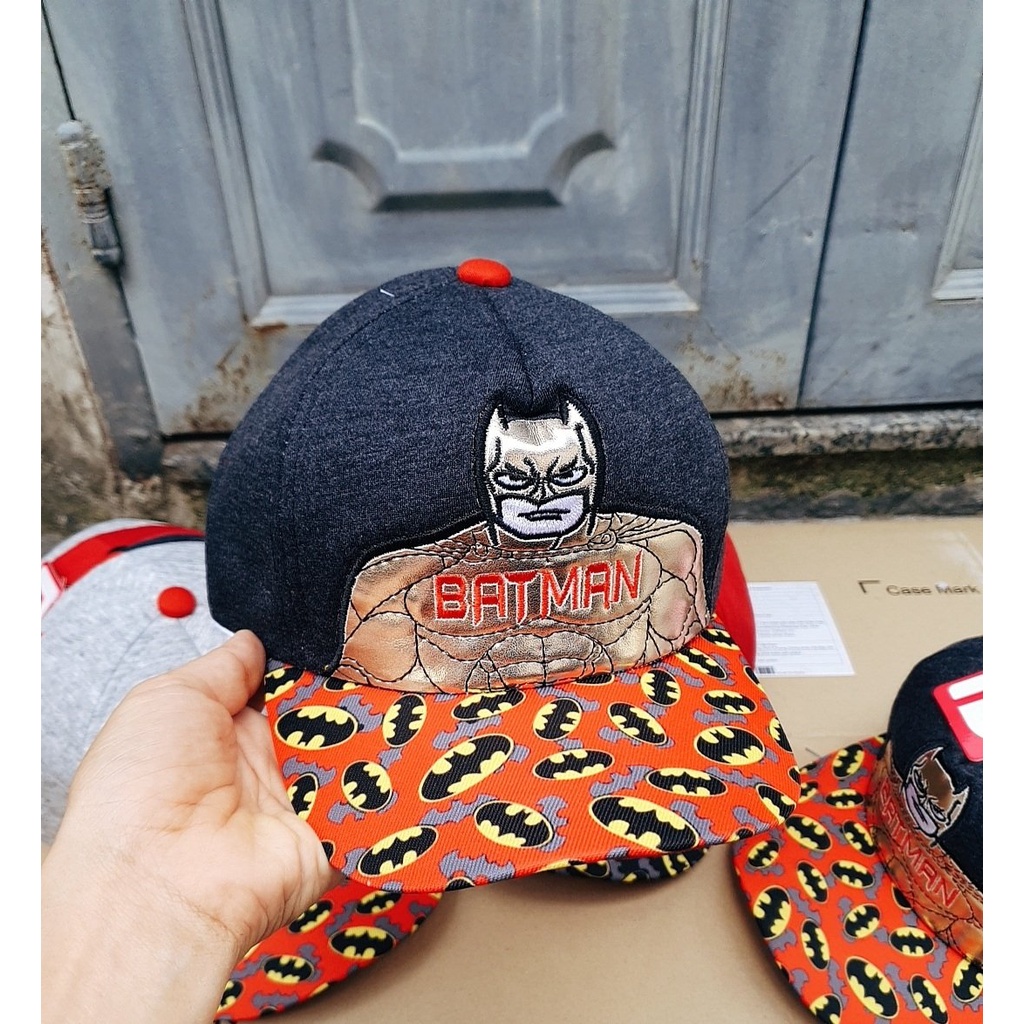 Mũ hiphop Nhện Batman cho bé 3-10 Tuổi