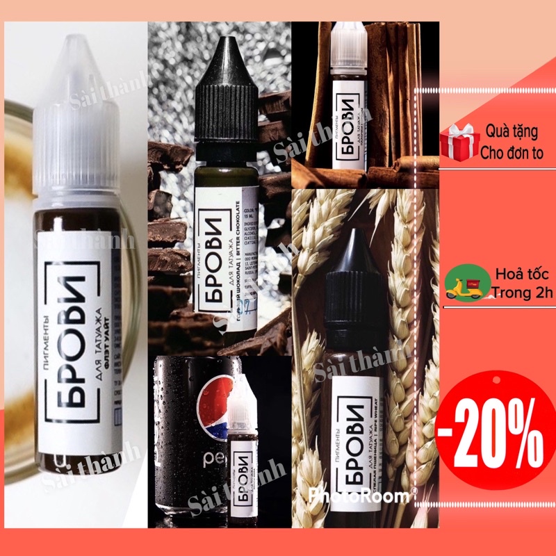 Mực Brovi Nga - Mực X.ăm Cao Cấp