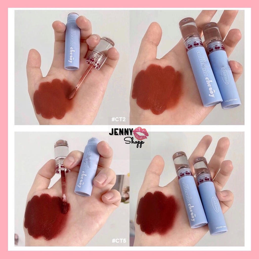 Son Kem Lì Dearmay California Cherry Velvet Tint