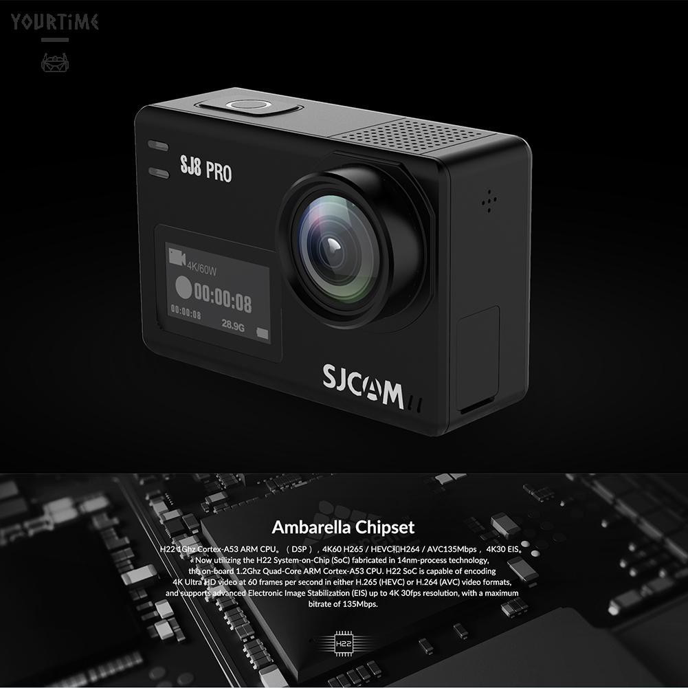 Camera Hành Trình Góc Rộng 170 Độ Tương Thích Sjcam Sj8 Pro 2.33 Inch