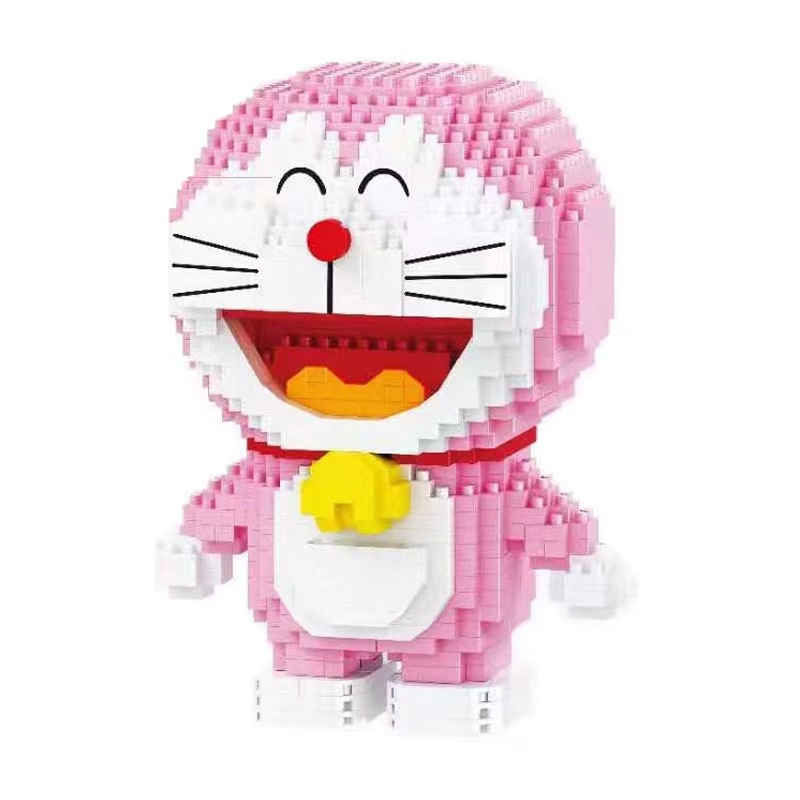 Mới Robot Mèo Dora series Bộ Đồ Chơi Lắp Ráp 25 Mảnh Ghép Cho Bé
