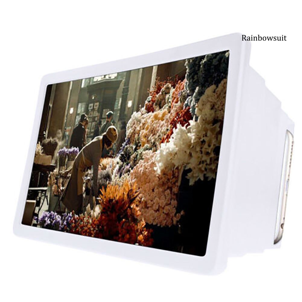 Dụng Cụ Phóng Đại Màn Hình Điện Thoại Di Động 3D HD Có Thể Xếp Gọn Tiện Dụng