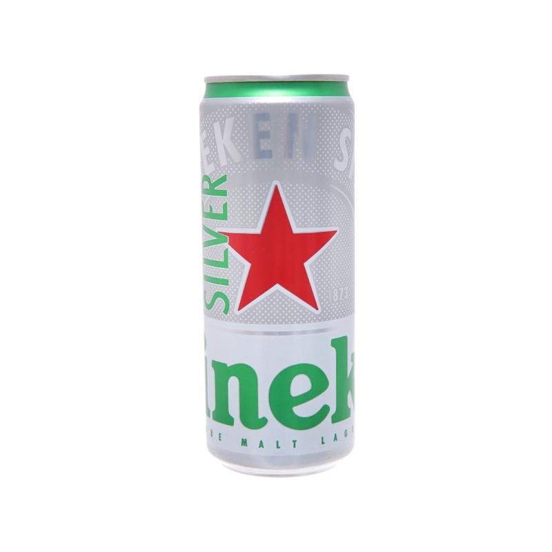 [NOWSHIP] Bia Heineken Silver (Bạc) Lon 330ml