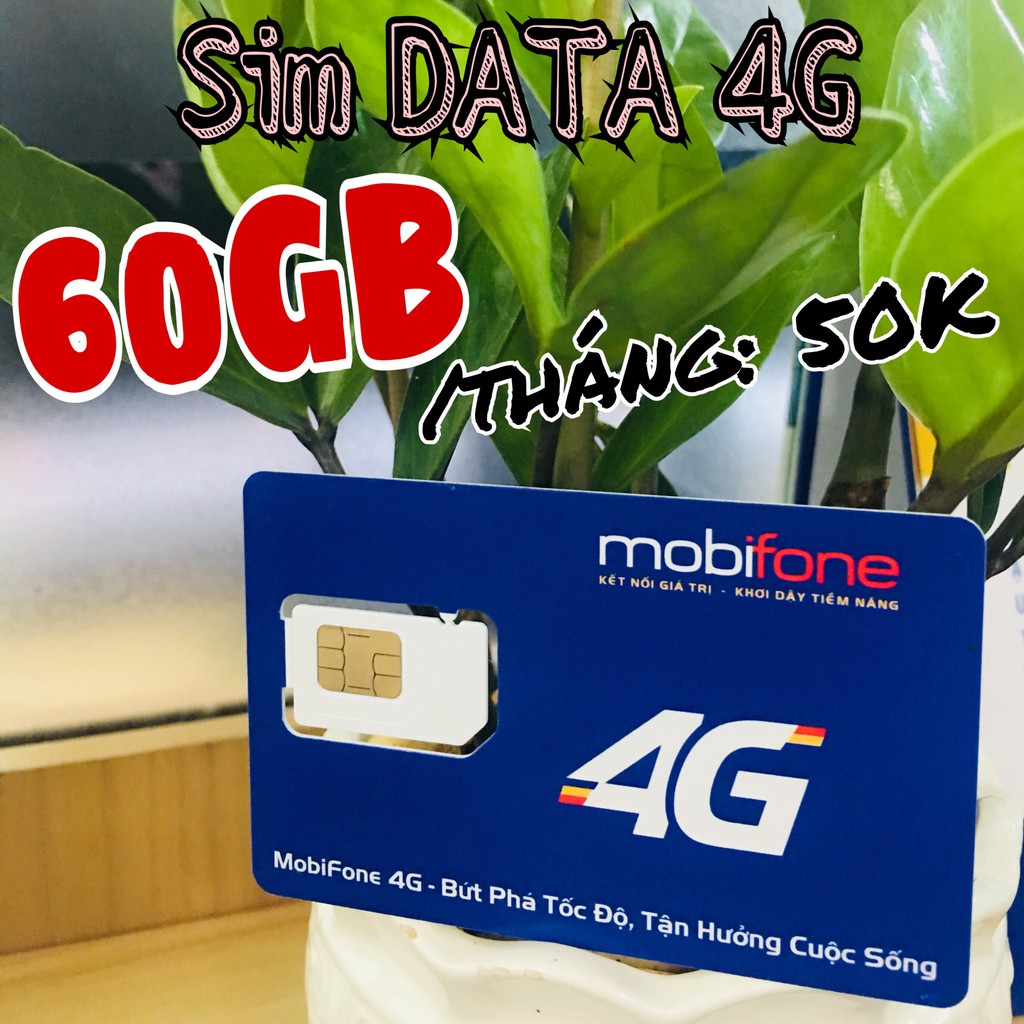 THAGA Sim data 4G 60GB/tháng trên toàn quốc