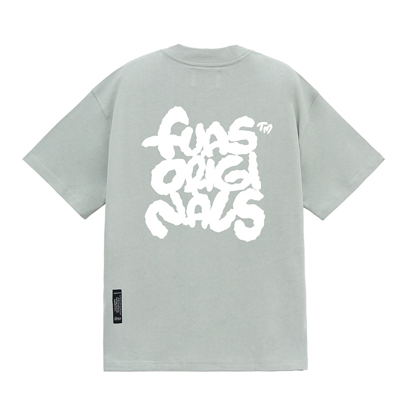 Áo thun ngắn tay FUAS TYPO LOGO PASTEL MATCHA TSHIRT