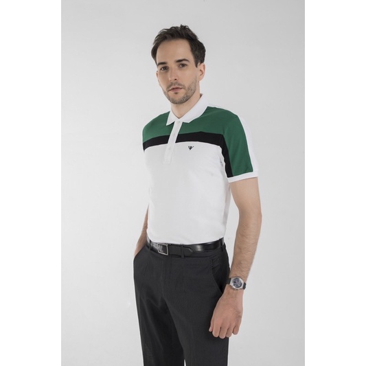 Áo thun polo nam DARNELL tay ngắn chất cotton cao cấp mềm mại slimfit phối màu hiện đại, nhẹ thoáng mát DN721