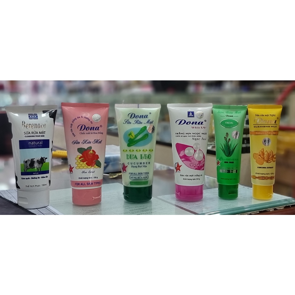 Sữa rửa mặt Dona