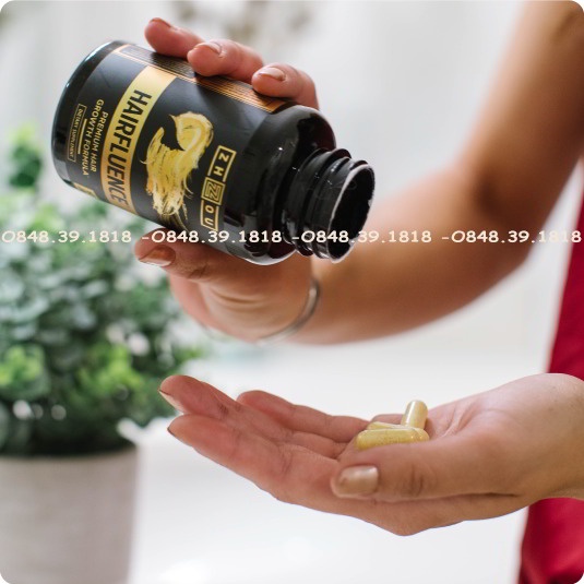 Viên Uống Hairfluence mọc râu tóc nhanh