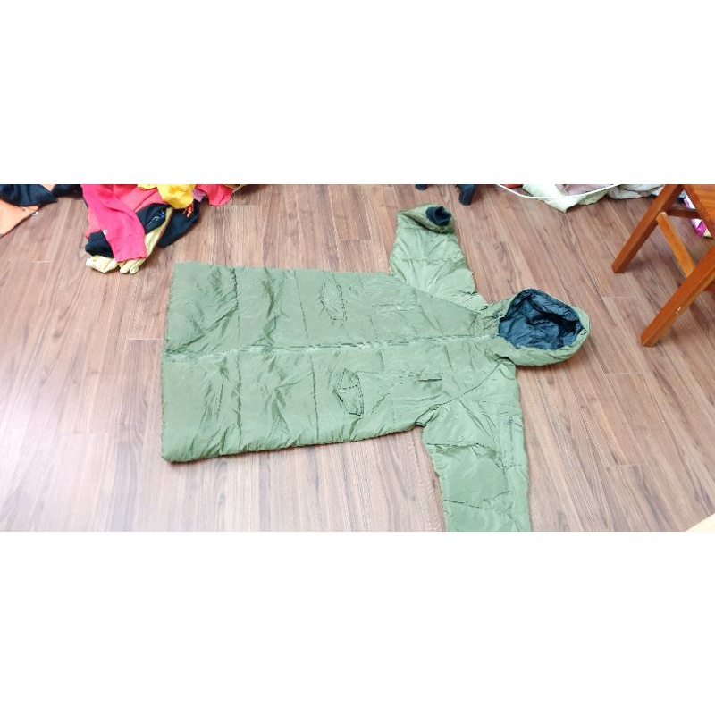 Áo phao size L màu xanh( trọn tren live)