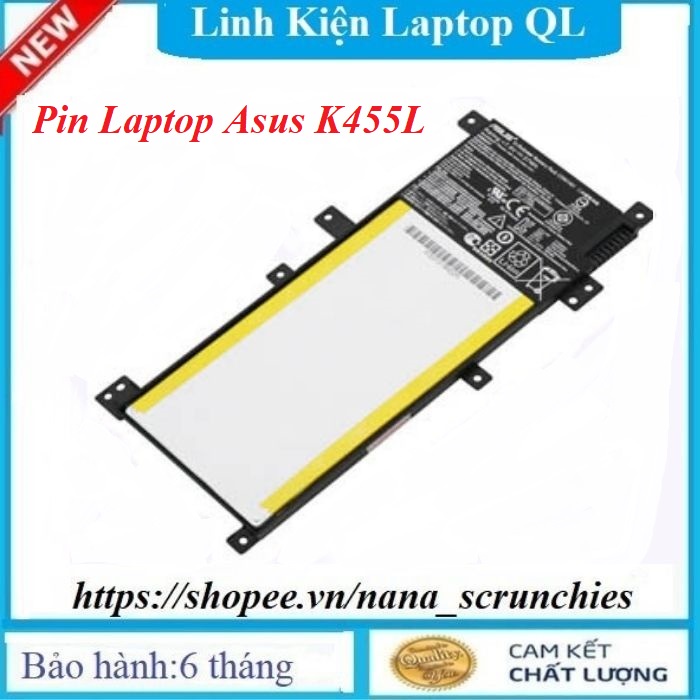 Pin Laptop Asus K455L Mã Pin C21N1401 Và C21N1409