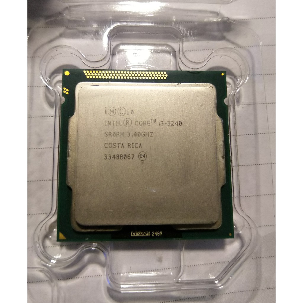 CPU intel: i3-3240