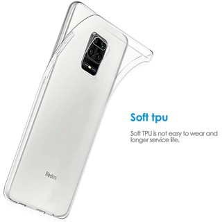 Ốp lưng dẻo silicon Redmi Note 9s / 9 Pro / 9 Pro Max / Note 10 Lite / Poco M2 Pro hiệu Ultra Thin - Hàng nhập khẩu