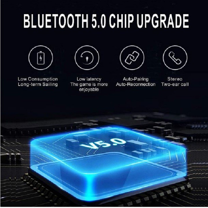 Tai nghe không dây bluetooth 5.0 inpod 12 - Tay nghe cảm ứng chạm nhiều màu