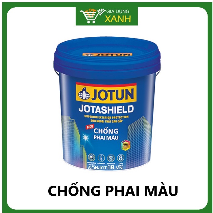 Sơn nước Jotun Jotashield ngoại thất chống phai màu mới