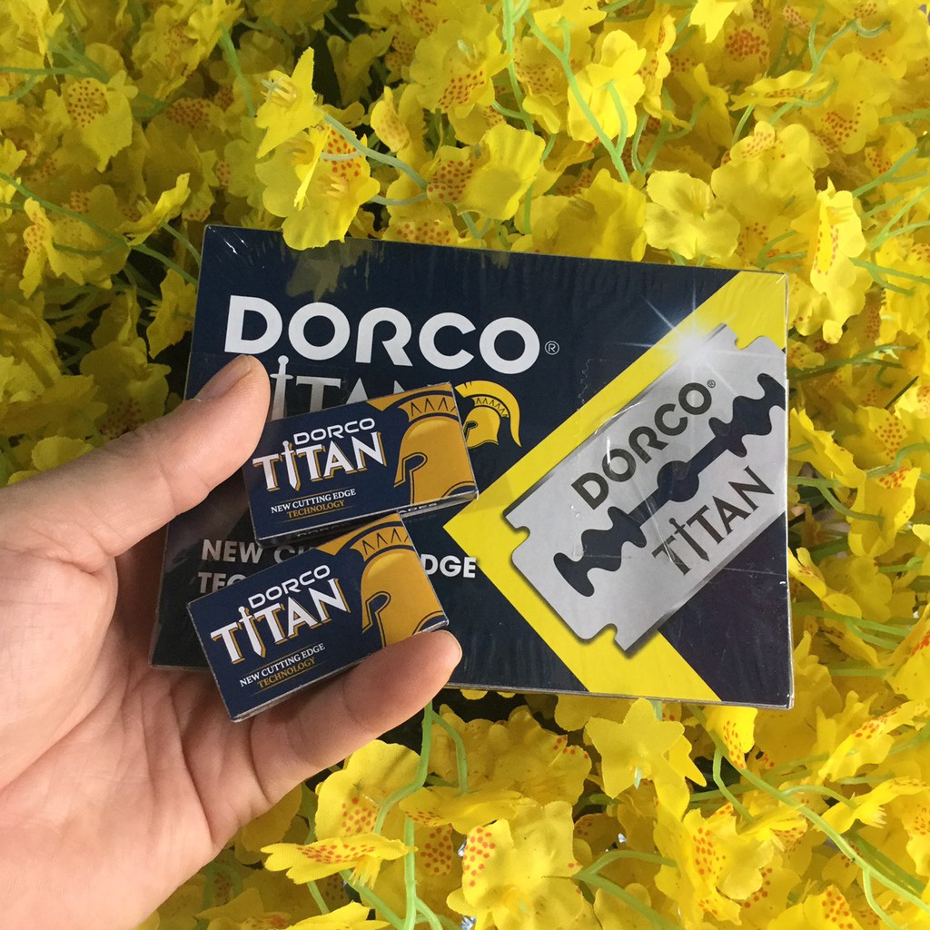 HỘP 100 LƯỠI DAO LAM DORCO TITAN