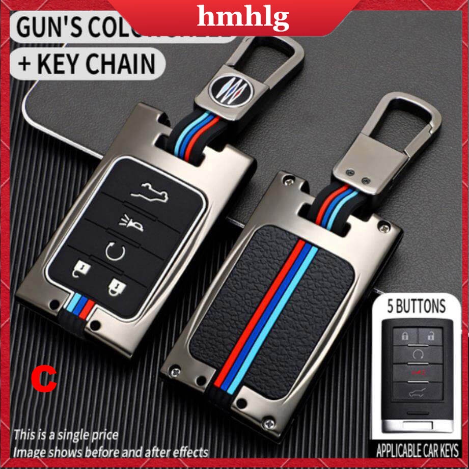 Vỏ Bọc Chìa Khóa Xe Hơi Bằng Hợp Kim Silicone Cho Chevrolet Captiva Cruze Orlando