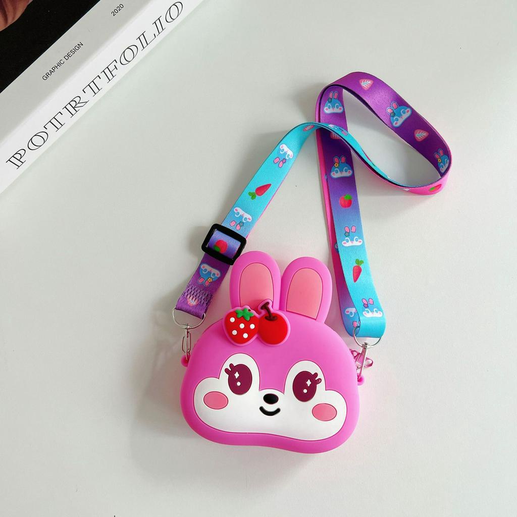 Túi Đeo Chéo Thỏ Sắc Màu PK237 Cho Bé Gái - Jumping Beans Official Store