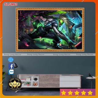 Tranh Dán Tường Gaming (LOL) League Of Legends  -SLGM63- Tranh 3d Cho Game Thủ - Song Long Decor