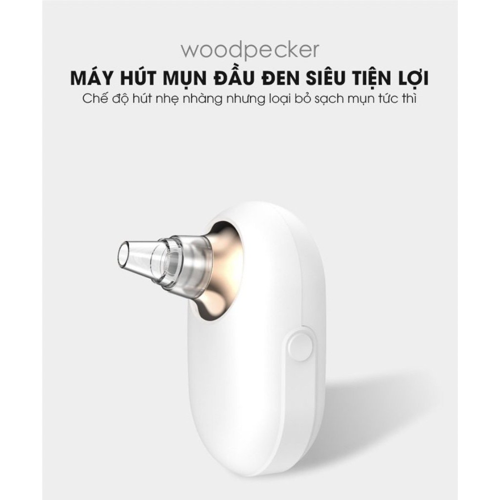 MÁY HÚT MỤN MINI CÁ NHÂN CAO CẤP 5 TRONG 1 WOODPECKER