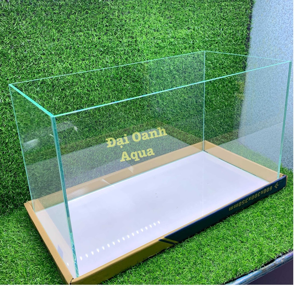 { RẺ VÔ ĐỐI } Bộ Bể Cá 60cm Kính Siêu Trong 5 Mặt, Dài 60cm Rộng 30cm Cao 36cm - Bể Cá Cảnh