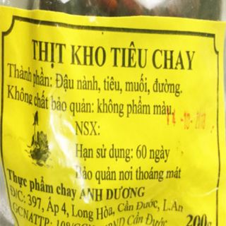 Thịt kho tiêu chay 200g