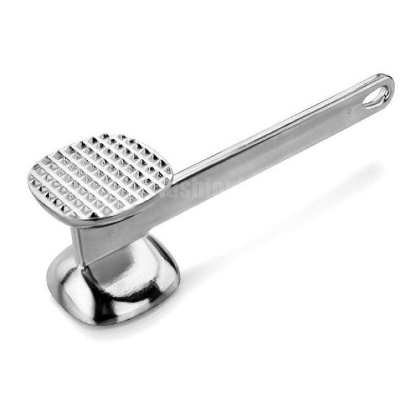 Dụng cụ dần thịt, đập đá, dập gừng tỏi bằng hợp kim không rỉ - hàng chất lượng