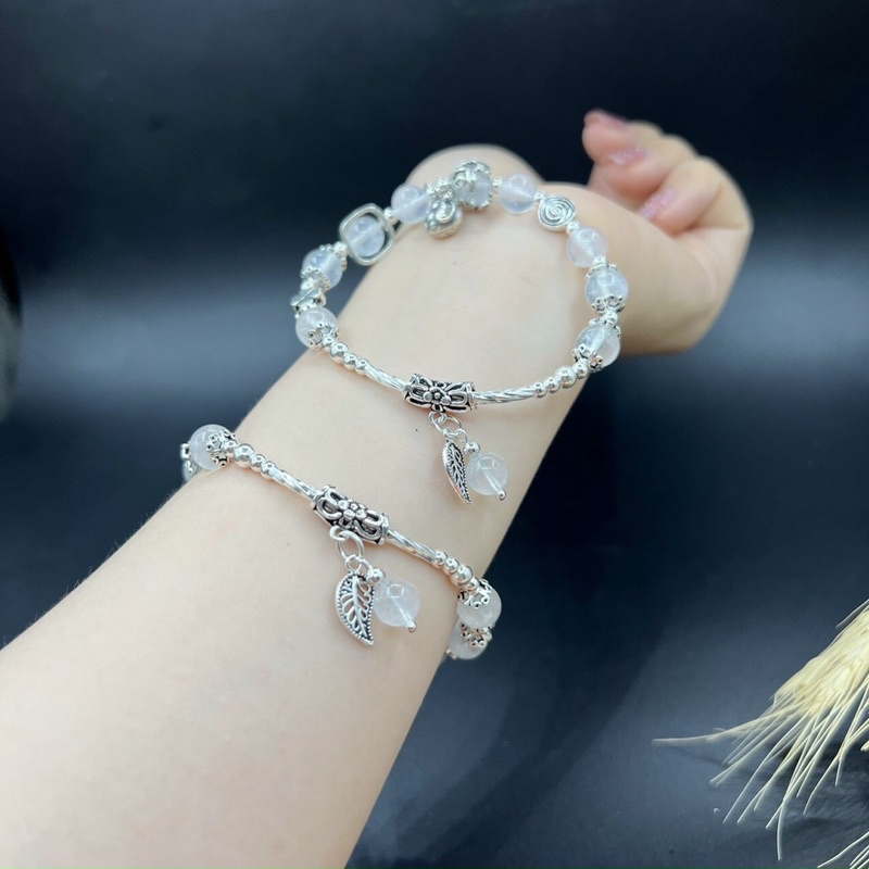 Vòng tay phong thủy mix charm Bạc 925