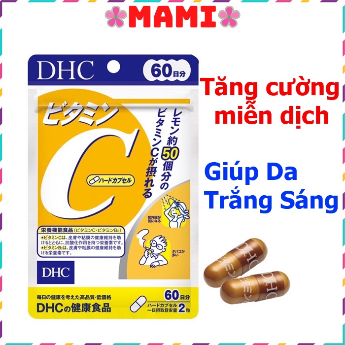 Viên Uống DHC Bổ Sung Vitamin C Nhật Bản (Túi 120 viên/60 ngày)