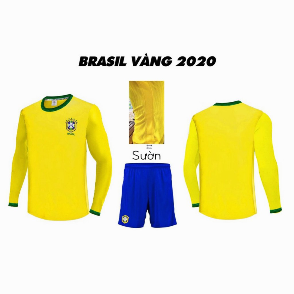 Áo Bóng Đá Tay Dài Đội Tuyển Quốc Gia 2022 - Hàng Cực Đẹp - Áo Đá Banh