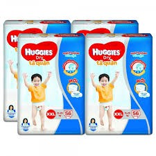 Bỉm Huggies Jumbo Quần Size (M74, L68, XL62, XXL56)..