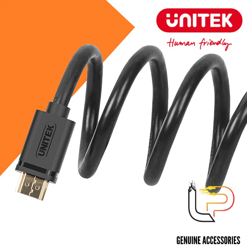 Cáp HDMI 1.4 Unitek Y-C 140 hai đầu cáp mạ vàng 24k chống ăn mòn