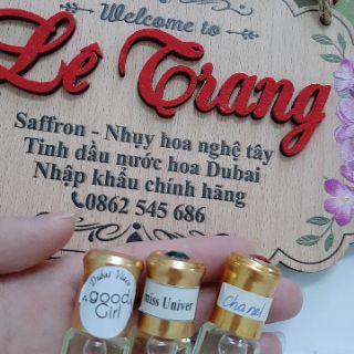 Tinh dầu nước hoa Dubai