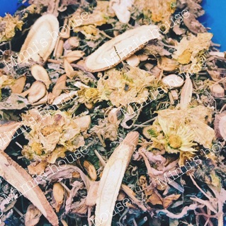 XÔNG MẶT HOA CÚC CAM THẢO