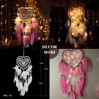 Chuông gió đánh lông vũ( Love Dream Catcher lông vũ)_ SIÊU ĐẸP