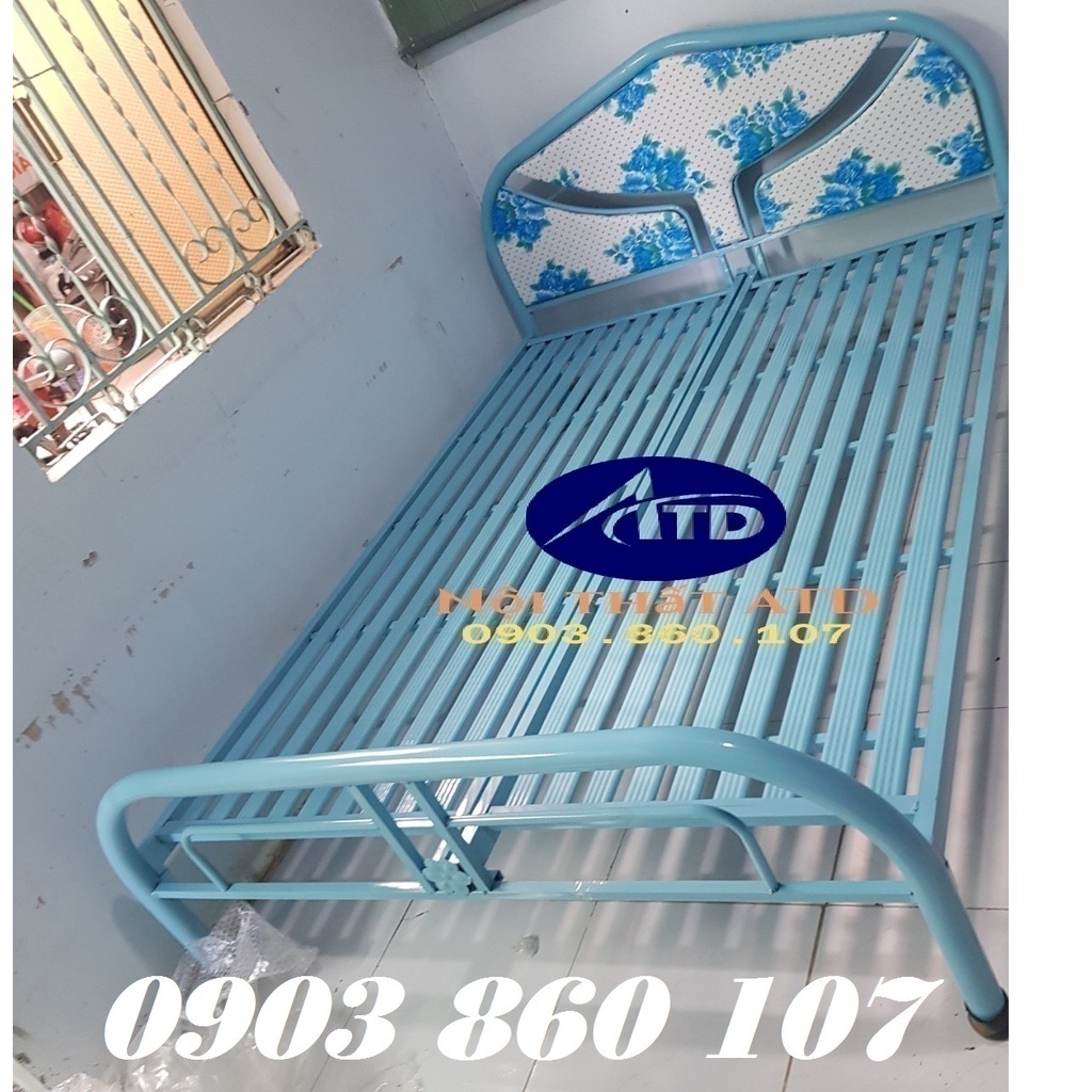 Giường ngủ sắt giá rẻ hcm cho gia đình 1-2-3 người nằm