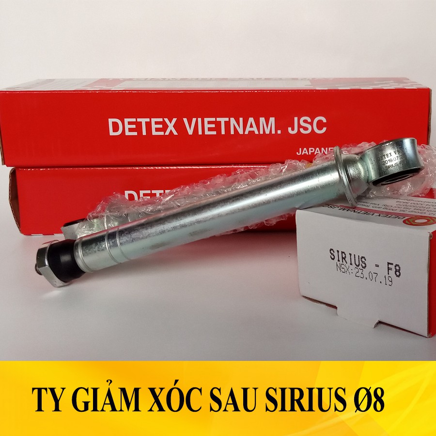 Ty giảm xóc sau xe máy Sirius hãng Detex VN (1 đôi)