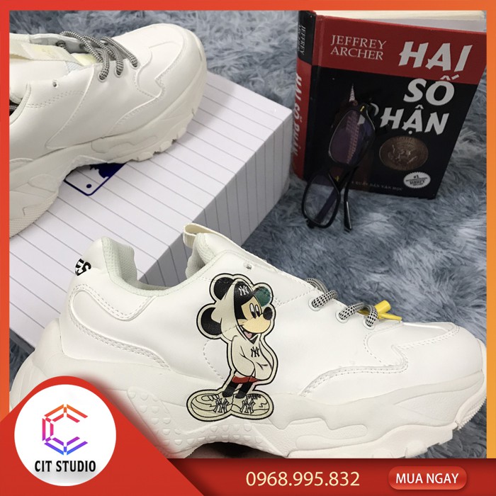 Giày NY mickey vàng [hỗ trợ đôi trả]