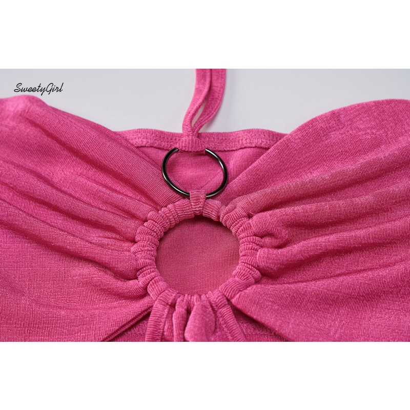 Đầm Mini Hai Dây Màu Sáng Ôm Dáng Thời Trang 2022 Cho Nữ