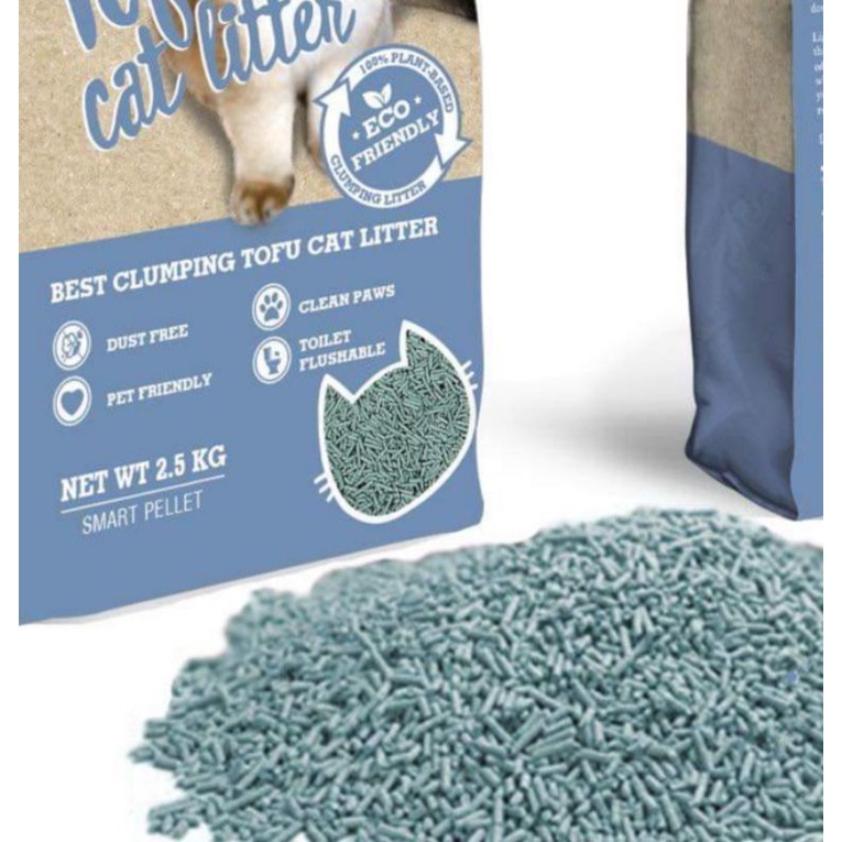 -Cát hữu cơ đậu phụ gỗ Cature- Nature Tofu cat litter- cát đậu nành Rich Pet