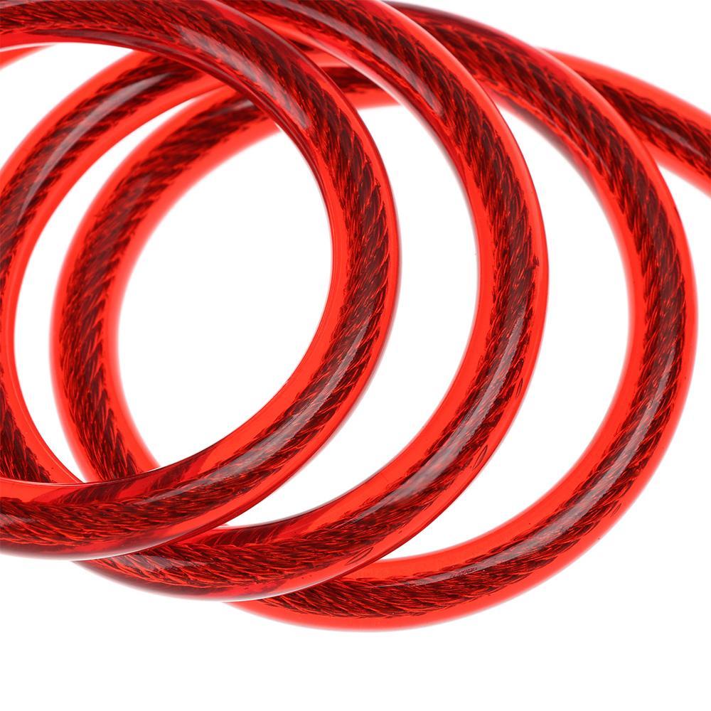 Dây Khóa Xe Đạp Chống Trộm Bằng Thép ESPO Kèm 2 Chìa Khóa