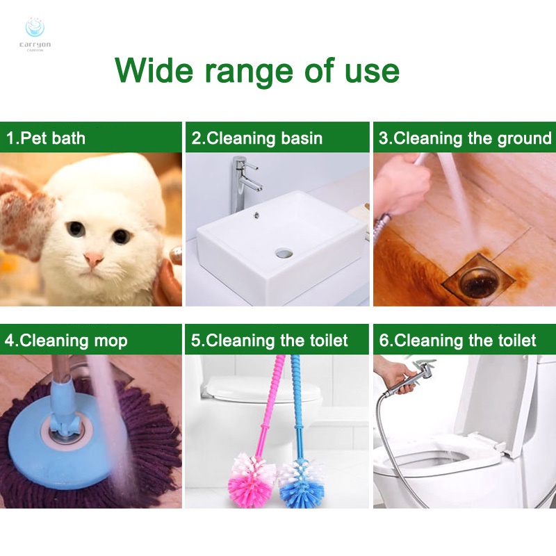 Đầu vòi xịt cầm tay đa năng tiện dụng