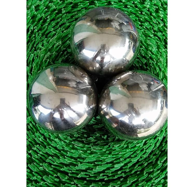 combo 50 Quả cầu Inox trang trí hàng lang trái châu cầu thang 60 mm - 76 mm - 90 mm - 114mm