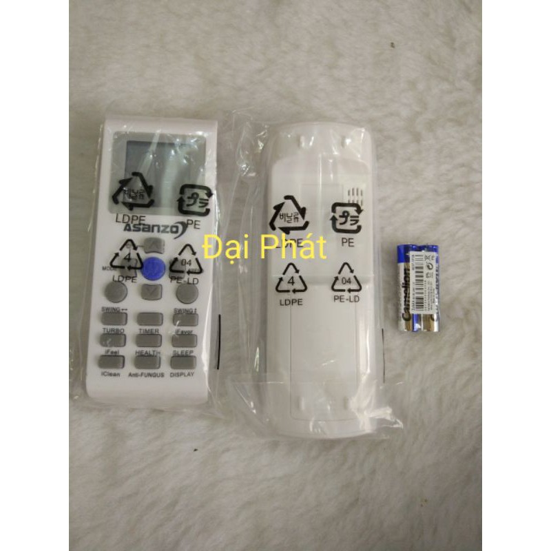 Điều khiển Máy Lạnh Asanzo ( Dòng Mới)