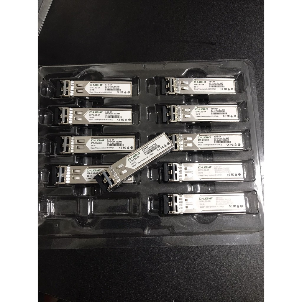 Module quang dùng 2 sợi cáp quang SFP-10G-LR, SFP-2.5G-SR; SFP-GE-LX; SFP-GE-SXD