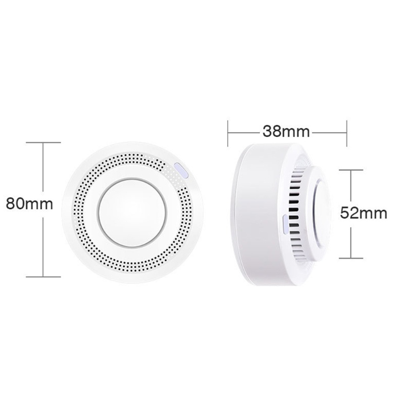 Thiết Bị Báo Khói WIFI Độ Nhạy Cao Điều Khiển Từ Xa Cho Khách Sạn