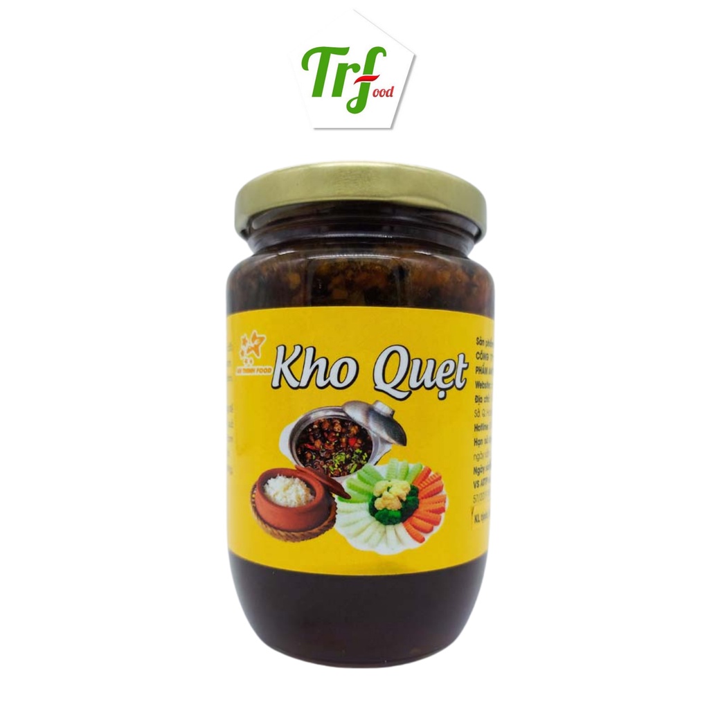 Sốt kho quẹt Truefood lọ thủy tinh chuẩn vị Nam Bộ 500g [HN ship hỏa tốc]